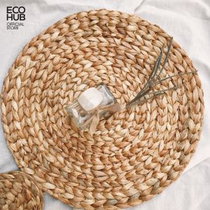 Lót Lục Bình ECOHUB Lót ly Lót Đĩa bàn ăn sang trọng lịch sự. (Size 10cm /. 30cm) EH036