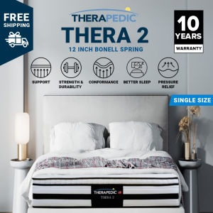 Therapedic USA | THERA TWO - Hybrid Mattress Spring with Foam (11.5") (Single/Super Single/Queen/King)
