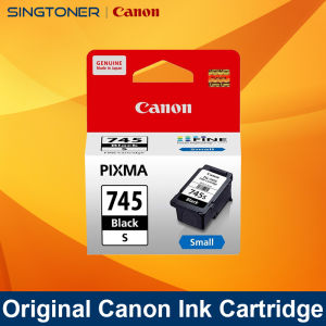 [Original] Canon 745s 746s Small Black Color Ink Cartridge for Canon MG2570S / MG2570 MG3070S / MG2970 / MG3077S / MG2577S / MG2470 / iP2870S / TS207/ TS307 / TS3170 / TS3370 PG745S PG-745S PG-745 PG745 745S 745 CL746S CL-746S CL-746 CL746 746S 746