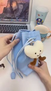Universal Drawstring PU Leather Carrying Bag with Colorful Design and Water Resistant for Fujifilm Instax Camera and Lenses Etc