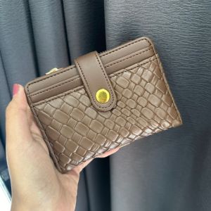 Dompet Wanita lipat motif Anyam Felian dan Sevica New arrival -  Dompet Lipat Wanita Kekinian