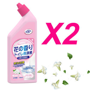 Floral Toilet Bowl Cleaner Powerful Cleaning Bathroom Cleaner 500ml Tile Cleaner Floral Fragrance Not Pungent Long Lasting Fragrance