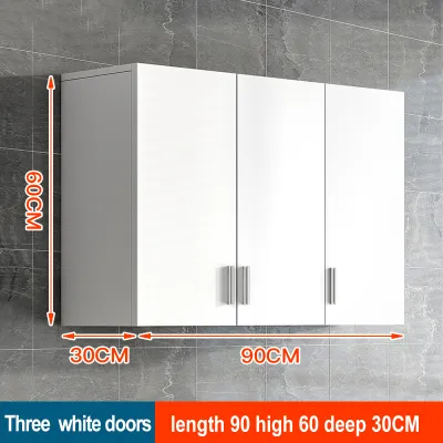 EXINHOME Kitchen Hanging Cabinet Wall Balcony Bedroom Mounted Storage