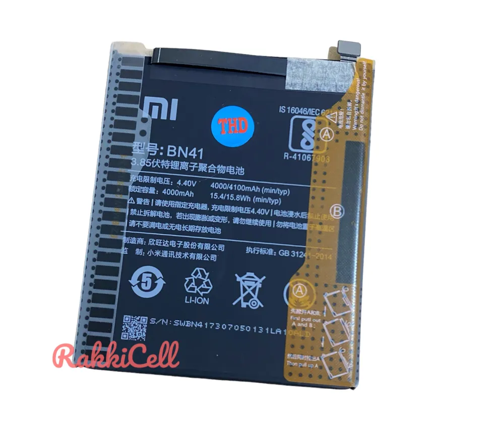 REDMI NOTE 4X CHIPSET MEDIATEK (DECA CORE) NEW ORGNAL Batre