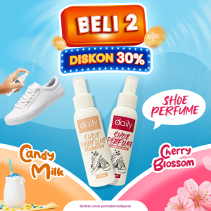 PROMO TERBATAS PARFUM SEPATU BELI 2 DISKON 30% / SHOE PERFUME PENGHARUM SEPATU