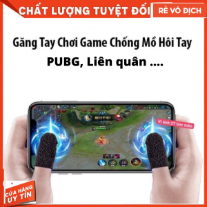 Bao tay chơi game chuyên dụng ff MEMO 2 sợi bạc cao cấp chống mồ hôi co giãn tốt tăng độ nhạy cảm ứng