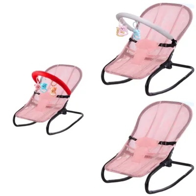 Ready Stock FOLDABLE Baby Balance Chair adjustable baby Rocker Bouncer Chair Infant to Toddler Buai Lantai