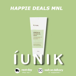 iUNIK Centella Calming Gel Cream 60ml calms comforts and alleviates inflammation while also providing nutrition wrinkle care and skin brightening effects，Suitable for all skin types