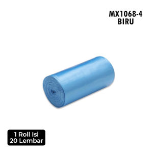 Kantong Plastik Sampah Roll 45X50CM Plastic Gulung Trash Warna 1 Roll 20 Lembar MX-1068