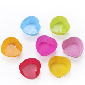 🔥Moheted👍Baking Cup Liner Baking Molds Round Shape Silicone Cupcake Mould Maker Mold Tray Diy Cake Tools