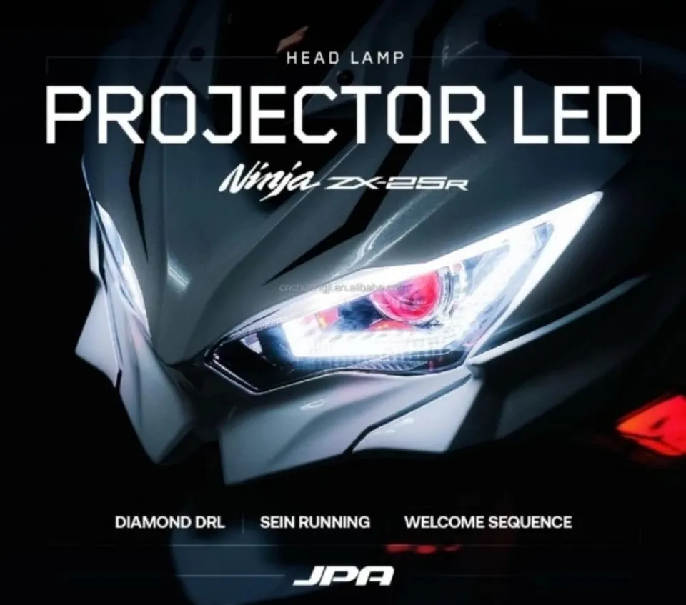 JPA LED HEAD LAMP KAWASAKI NINJA ZX25R ZX-25R LAMPU DEPAN LED Bulb