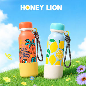 570/720ml Double Wall Vacuum Flask Stainless Steel Insulated Bottle Leakproof Coffee Mug Portable- HoneyLion