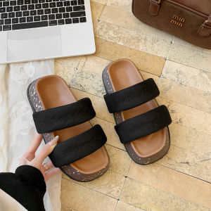 [Free Shipping] WomenS Trendy And Fashionable Slip-On Sandals Perfect For Summer Featuring A New Design With A Thick Sole For A Luxurious Look