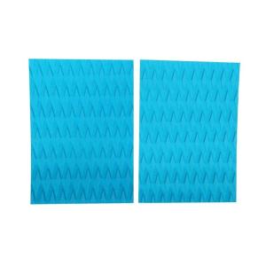 2Pcs Trimmable Surfboard Traction Pad Nonslip Surfboard Skimboard Traction Pad NonSlip Deck Grip Tail Pad Enduring