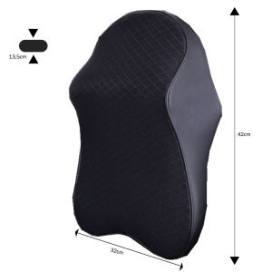 MODIFIKASIMARKET - Bantal Mobil PREMIUM Memory Foam YK01 Leher atau Punggung Anti Panas dan Sangat Nyaman