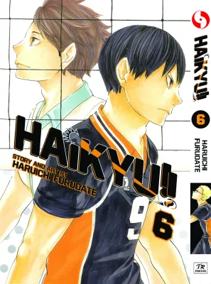Vol. 6 English Manga Haikyu!! Japanese Manga English Version Physical Book Hardcopy