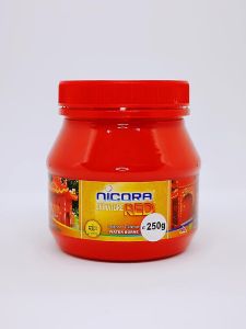 💥NICORA SIGNATURE RED PAINT💥 ( 30G | 250G | 1KG ) 天神屋红漆 天宫屋 Datuk公 神台 化宝炉 Ready Stock Water Based Shining Acrylic Red Color For Multipurpose Use & Painting