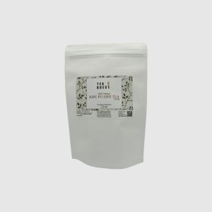Tea Quest Ripe Pu Erh Tea – Yunnan Fermented Dark Tea Bags – Smooth Earthy Flavor – 15 Sachets