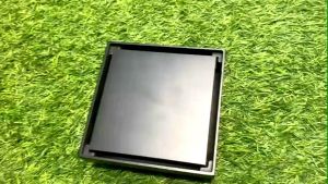 Ga thoát sàn đồng mặt cắt gạch đá. KT 10*10 cm đuôi lò xô ngăn mùi ngăn côn trùng.Vừa ống 607690