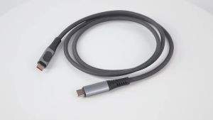 USB 3.2 Gen 2x2 20Gbps High-Speed Hard Drive Transfer Full Function PD 240W Fast Charging Data Cable with LED Digital Display