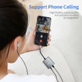 Kaizer Splitter iPhone Lightning to Jack 3.5mm Audio Jack Splitter Audio Open Mic. 