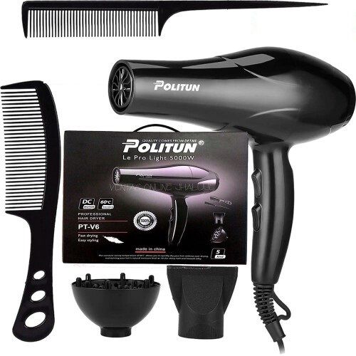 Professional Hair Politun Hair Dryer 5000w Politun Salon Pt-series