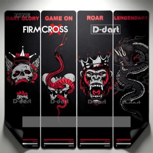 FIRMCROSS OVERLORD Professional Dart Mat – Official Throw Distance Anti-Slip Floor Protection