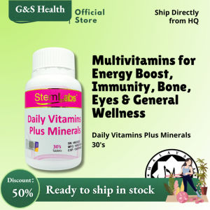 [LULUS KKM] StemLabs Multivitamin Daily Vitamins Plus Minerals 30s