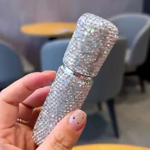 Rhinestone Empty Portable Bottle Cosmetic Perfumes Bottle Essential Oil Bottle Glass Perfumes Bottle