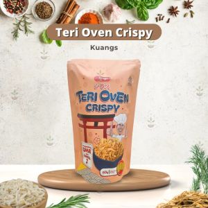 Teri Oven Krispy Spesial Kuangs - Snack & Mpasi Anak | Cemilan Enak Renyah Dan Tinggi Kalsium