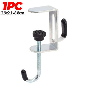 10PCS Table Side Universal Hooks Adjustable Bag Hanger Multifunctional Storage Rack Headphone Holder Stand For Schoolbag Bag
