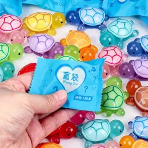 1Pcs Mini Turtles Luminous Ornament Crafts Miniature Figures Tiny Turtles Micro Landscape Home Decoration Accessories Gifts