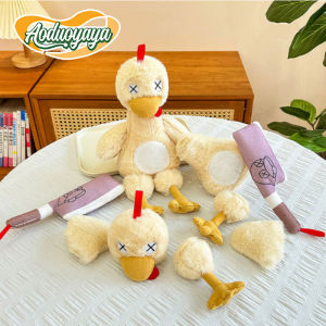 Aoduoyaya Magnetic Saltwater Duck Plush Toy Creative Magnetic Split Match Good Duck Doll Stress Relief Toy Birthday Gift
