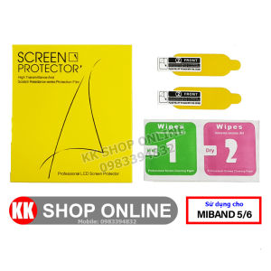 Bộ 2 miếng dán màn hình cho Xiaomi Miband (Xiaomi Smart Band ) 5 6 7 8 9 10