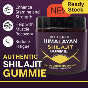 100% authentic Himalayan Shilaji Gummies Energy Supplement Strengthen Muscles Eliminate Fatigue