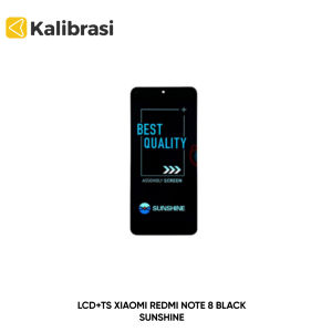 LCD+TS KOMPATIBLE XIAOMI REDMI NOTE 8 BLACK SUNSHINE