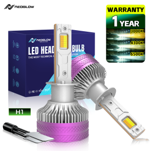 NeoGlow LUNA Three-color h4 led headlight H4 H11 180W 42000LM 3000K 4300K 6000K fog light car bulb