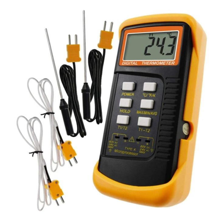 GearForge-Precise Temperature Measurement Monitoring Heat Meter with 4 ...