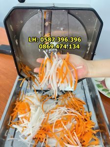 [NEW Mới 100%] Máy Thái Lát Thái Sợi Chạy Điện Kết Hợp Quay Tay – Dao Thái Lát 1-10mm_Dao Thái Sợi 2mm_4.5mm_3mm_3.5mm