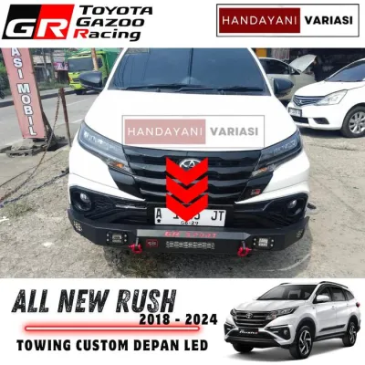 TANDUK TOWING DEPAN COSTEM ALL NEW RUSH TERIOS 2018-2023 BUMPER - bicycle storeku