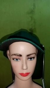 Topi baseball polos clip cakop besi bahan rapel tebal