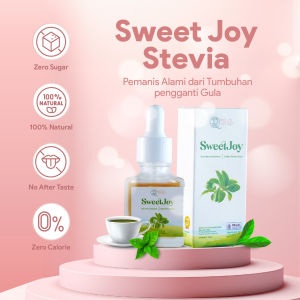 RICUS SECRET Sweet Joy - Stevia Tetes Cair Natural Sweetener Pemanis Alami Pengganti Gula Diet HALAL & BPOM (15ml)