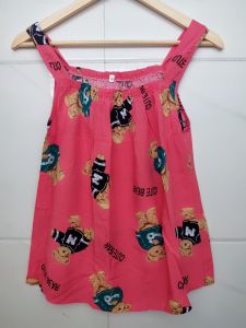 Đồ bộ tole  quần lửngdài 60-65 cmáo form rộnghai dây vai to bản 4cmcó giún thun ở ngực và lưnghọa tiết màu sắc ngọt ngào