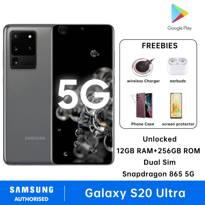 Galaxy S20 Ultra 5G 12GB RAM、256GB ROM Galaxy S20 Ultra 5G 12GB RAM、256GB ROM