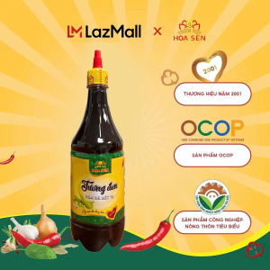 Tương Đen Chai 700g đậm đà bắt vị - Tương Việt Hoa Sen