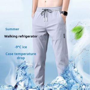 Mens upgraded quickdrying summer ice pants
