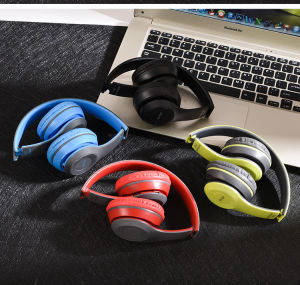 Cross-border hot P47 Head-mounted Bluetooth Wireless Earphones 5.0 Foldable Stereo Huaqiangbei Dropshipping