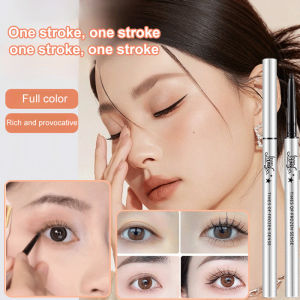 [One-Stroke Perfection] Long-Lasting Waterproof Smudge-Proof Eyeliner Pencil Liquid Eyeliner Pencil Smooth Color Development Smudge Proof Eye Makeup Cosmetics/Eyeliner Pen/Creamy Eyeliner Stick for Women