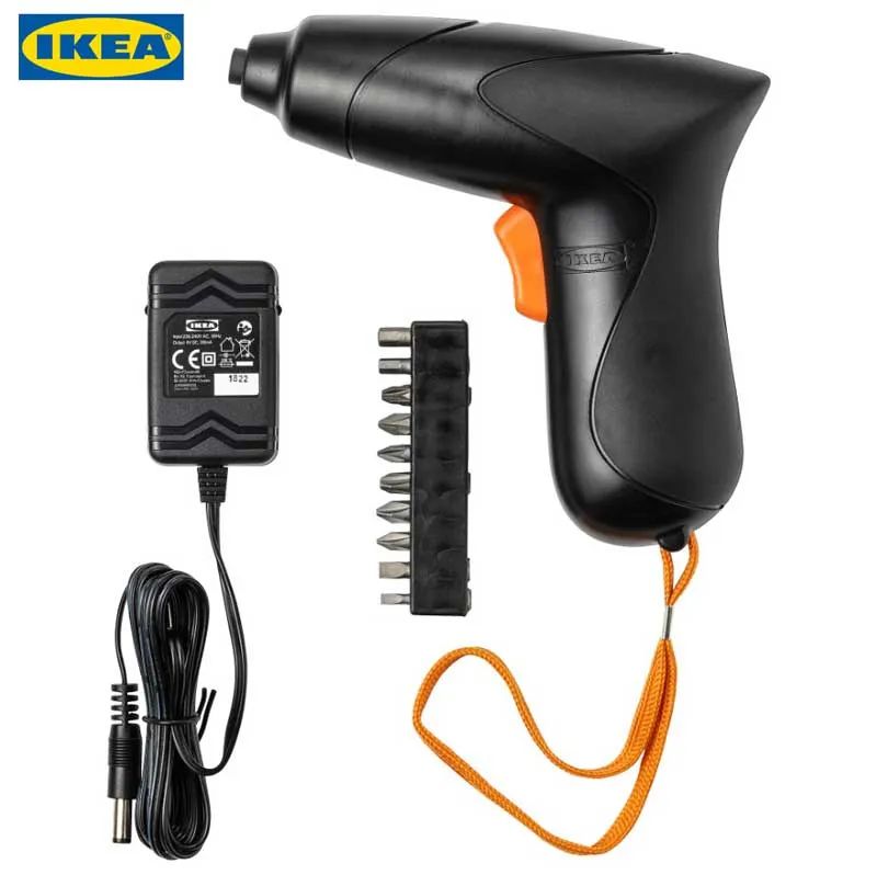 IKEA FIXA Rechargeable Drill Screwdriver 3.6V Cordless Drill Rotating Screwdriver Hand Drill 2 Mode Lazada