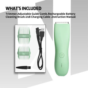 【SG】Professional Body Hair Trimmer Painless Hair Removal Electric Ball Shaver Replaceable Groomer